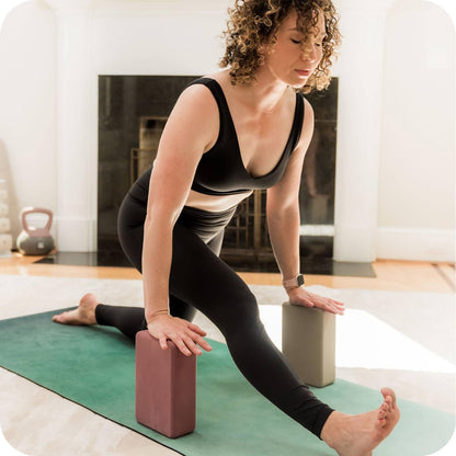 Yoga Mat, 4mm Cushioned Exercise Mat for Yoga, Pilates, Home Workouts - Anti Slip Polyurethane Suede Yoga Mat with Carrying Strap