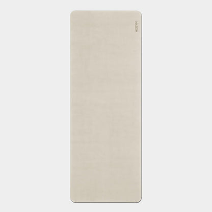 Yoga Mat, 4mm Cushioned Exercise Mat for Yoga, Pilates, Home Workouts - Anti Slip Polyurethane Suede Yoga Mat with Carrying Strap