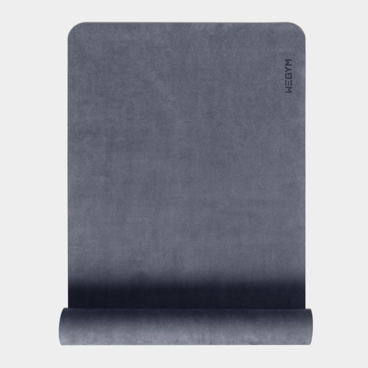 Yoga Mat, 4mm Cushioned Exercise Mat for Yoga, Pilates, Home Workouts - Anti Slip Polyurethane Suede Yoga Mat with Carrying Strap