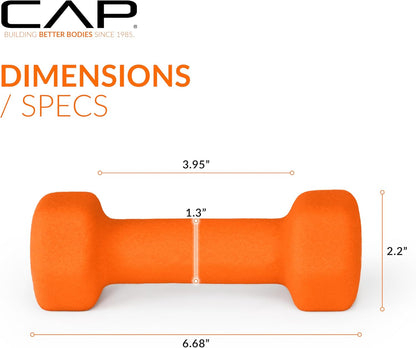 Barbell Neoprene Dumbbell Weights Pairs & Sets | Color Series