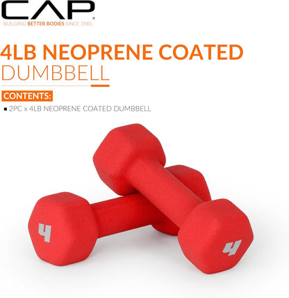 Barbell Neoprene Dumbbell Weights Pairs & Sets | Color Series