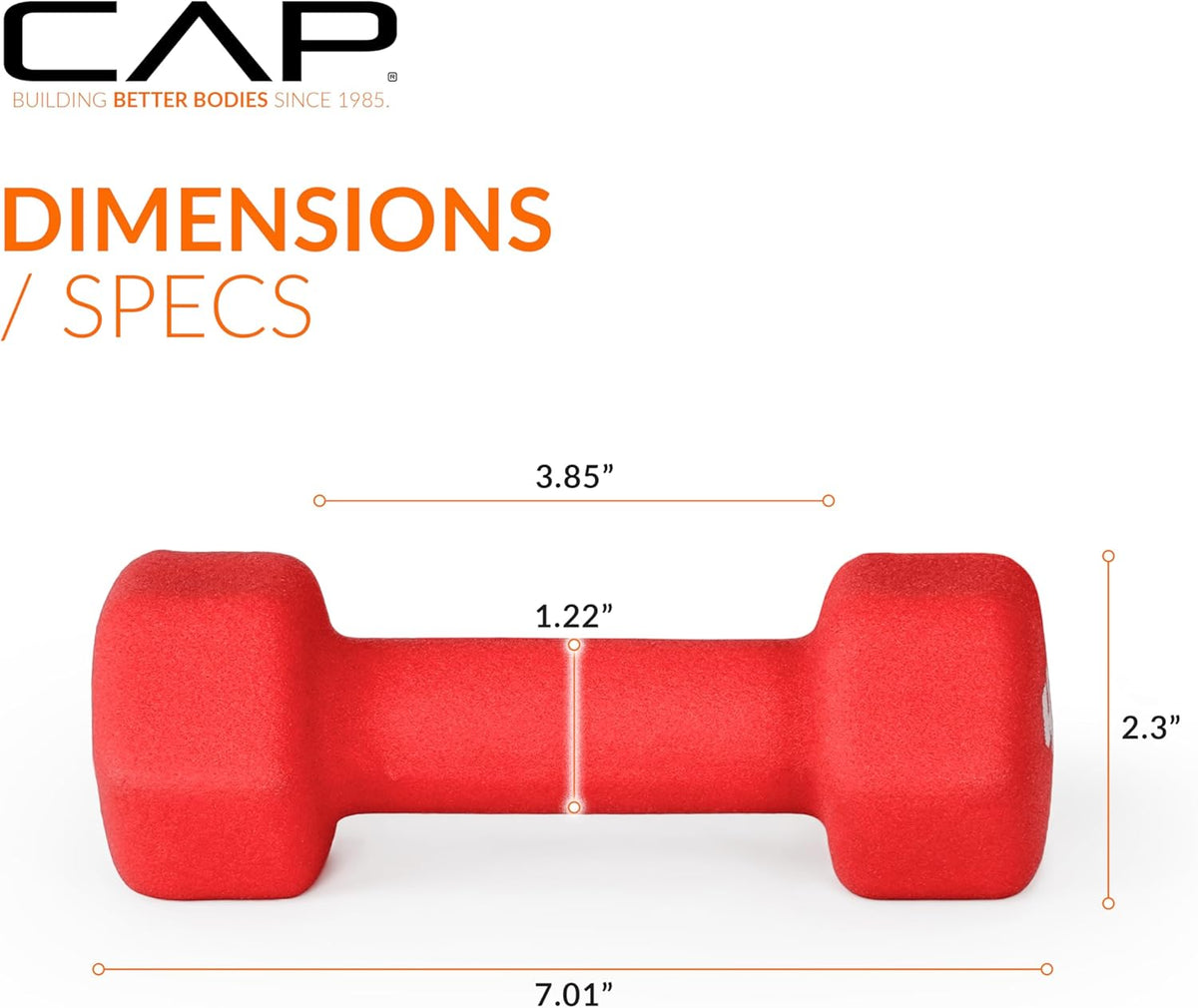 Barbell Neoprene Dumbbell Weights Pairs & Sets | Color Series