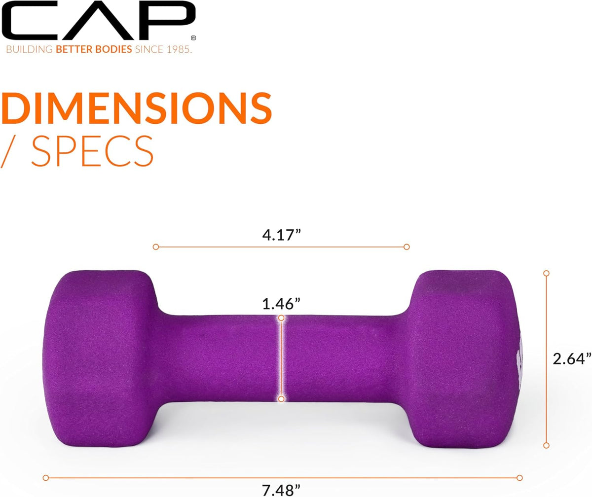 Barbell Neoprene Dumbbell Weights Pairs & Sets | Color Series
