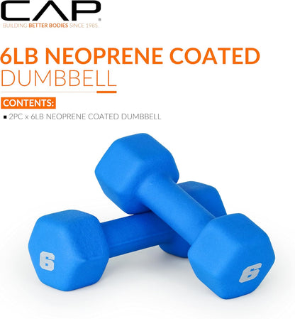 Barbell Neoprene Dumbbell Weights Pairs & Sets | Color Series