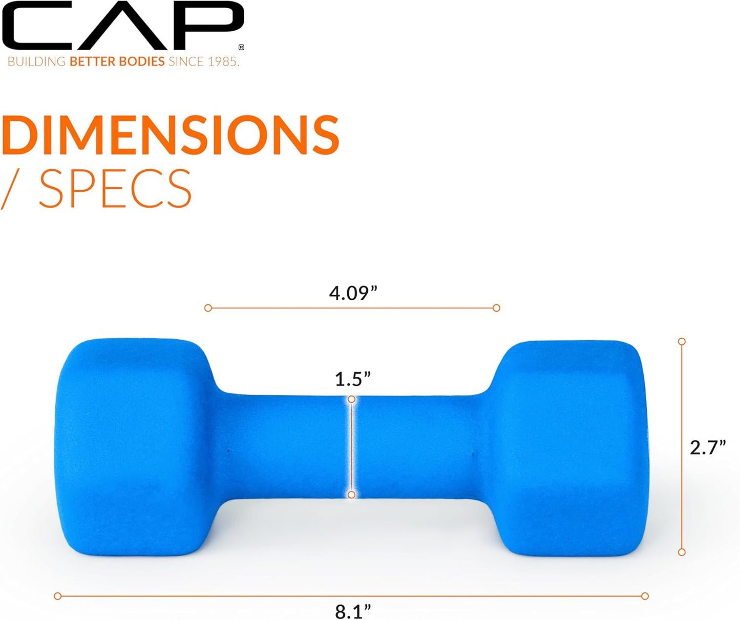 Barbell Neoprene Dumbbell Weights Pairs & Sets | Color Series