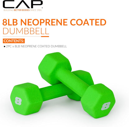 Barbell Neoprene Dumbbell Weights Pairs & Sets | Color Series