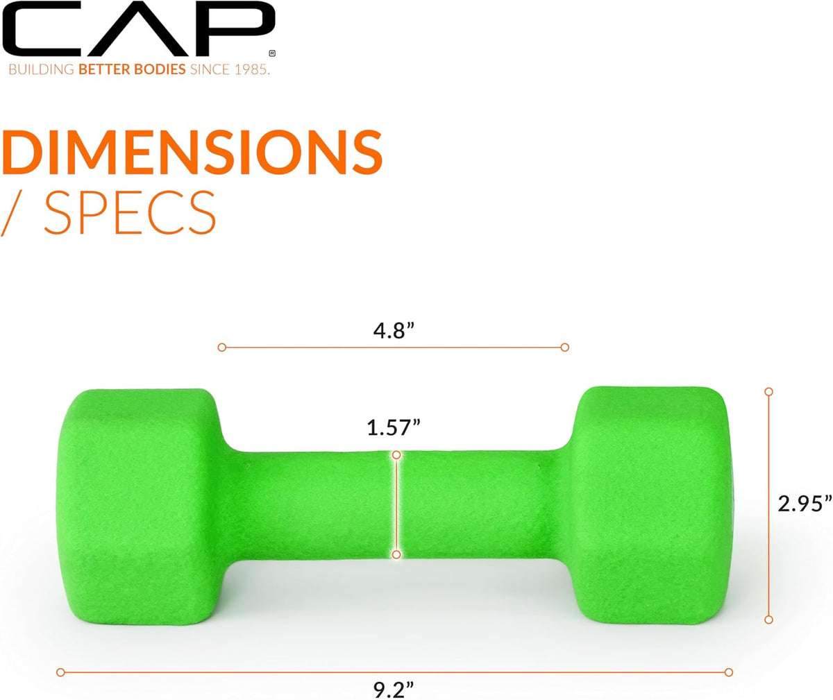 Barbell Neoprene Dumbbell Weights Pairs & Sets | Color Series