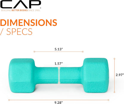 Barbell Neoprene Dumbbell Weights Pairs & Sets | Color Series