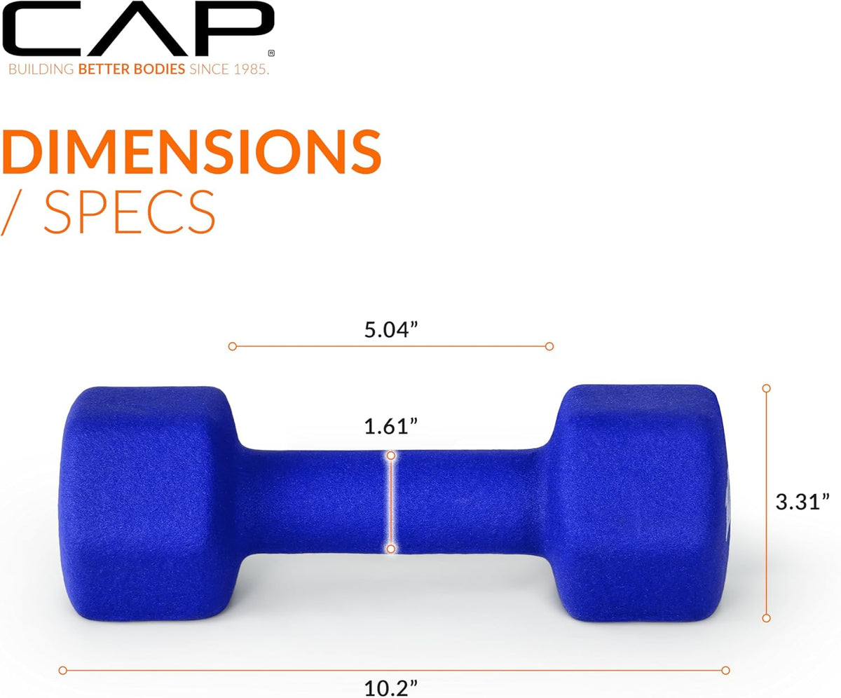 Barbell Neoprene Dumbbell Weights Pairs & Sets | Color Series