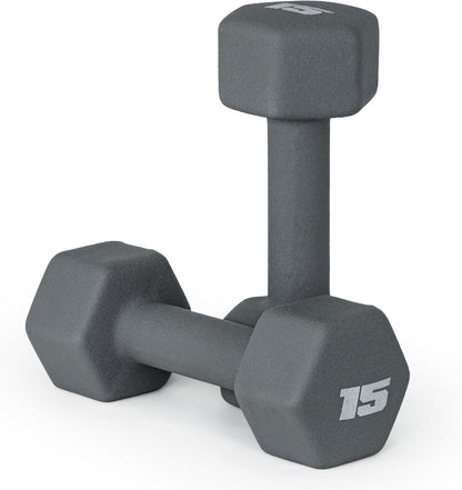 Barbell Neoprene Dumbbell Weights Pairs & Sets | Color Series