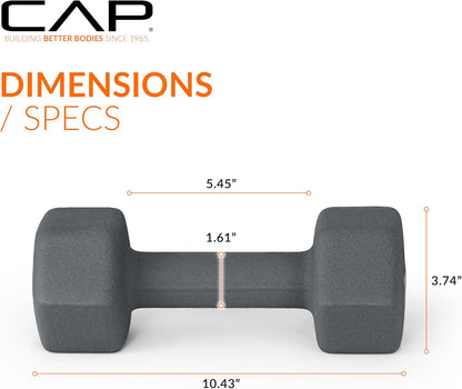 Barbell Neoprene Dumbbell Weights Pairs & Sets | Color Series