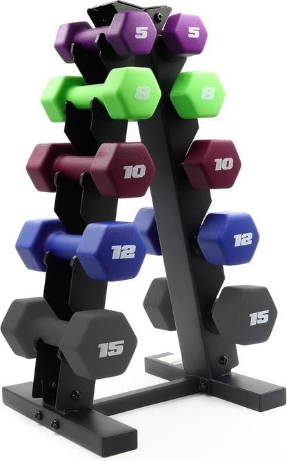 Barbell Neoprene Dumbbell Weights Pairs & Sets | Color Series