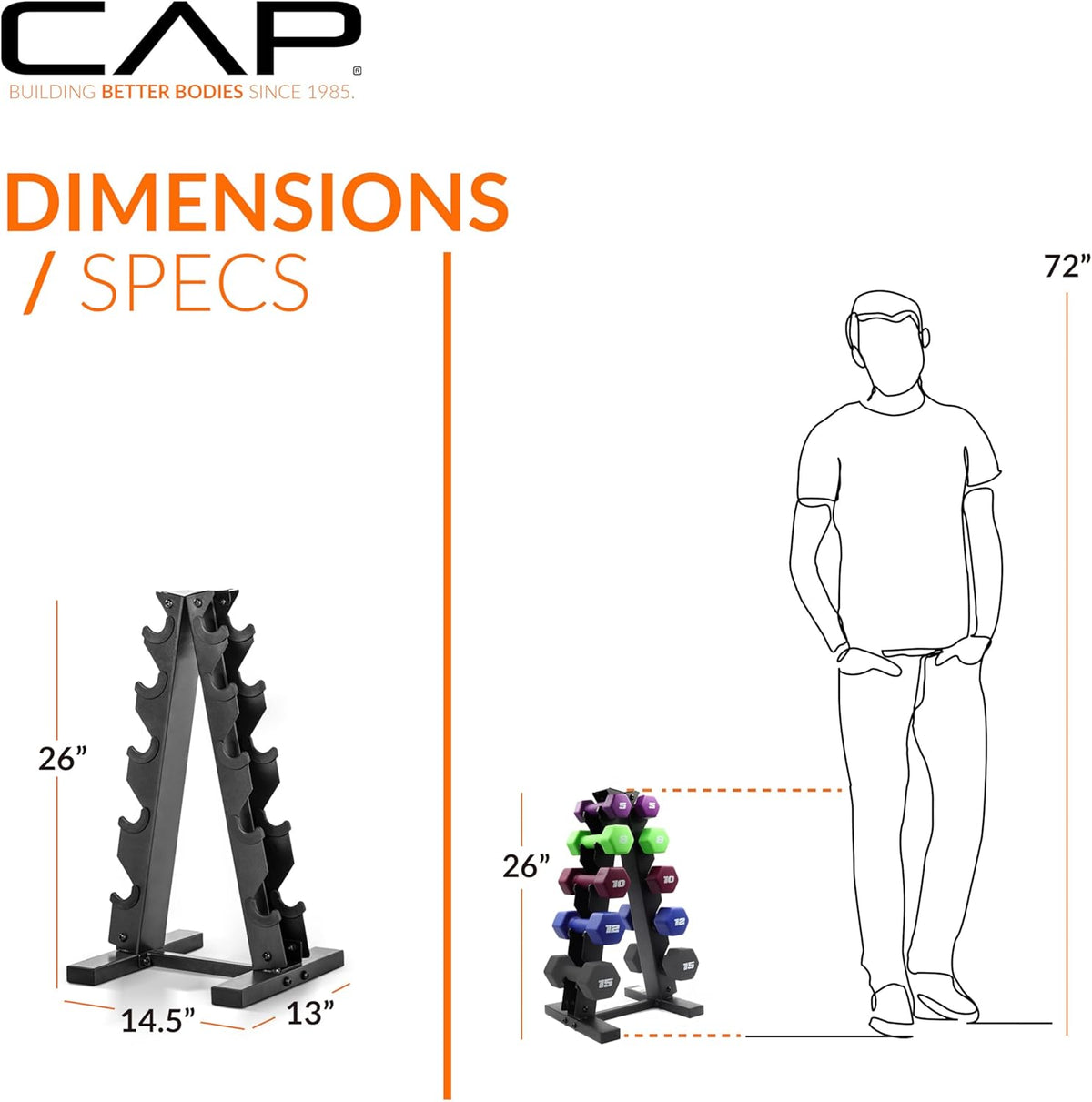 Barbell Neoprene Dumbbell Weights Pairs & Sets | Color Series
