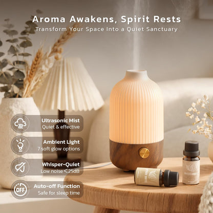 Essential Oil Diffuser for Home, 100ml Aromatherapy Diffuser