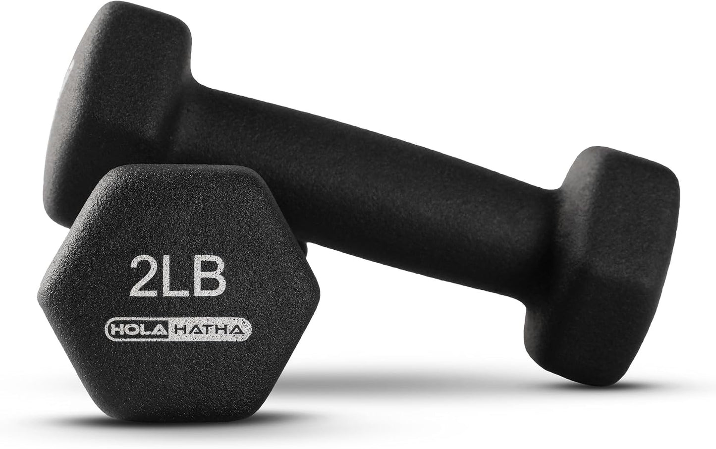 1, 2 and 3 lb Neoprene Dumbbell Strength Training Weight Set with Rack