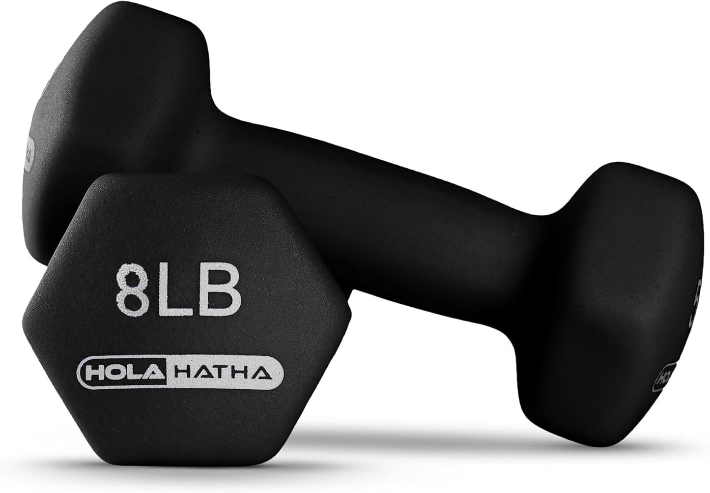 1, 2 and 3 lb Neoprene Dumbbell Strength Training Weight Set with Rack