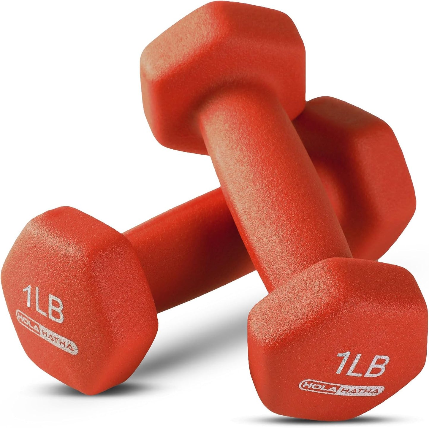 1, 2 and 3 lb Neoprene Dumbbell Strength Training Weight Set with Rack