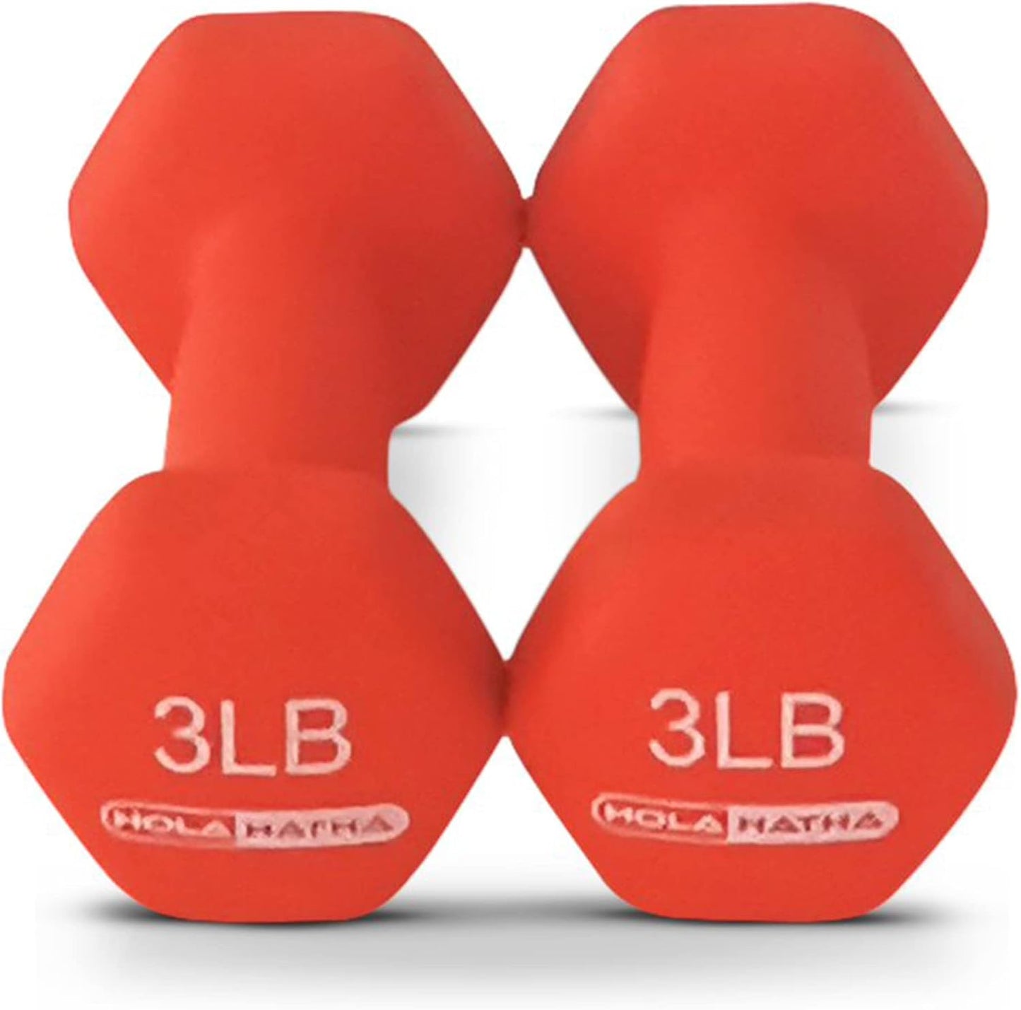 1, 2 and 3 lb Neoprene Dumbbell Strength Training Weight Set with Rack