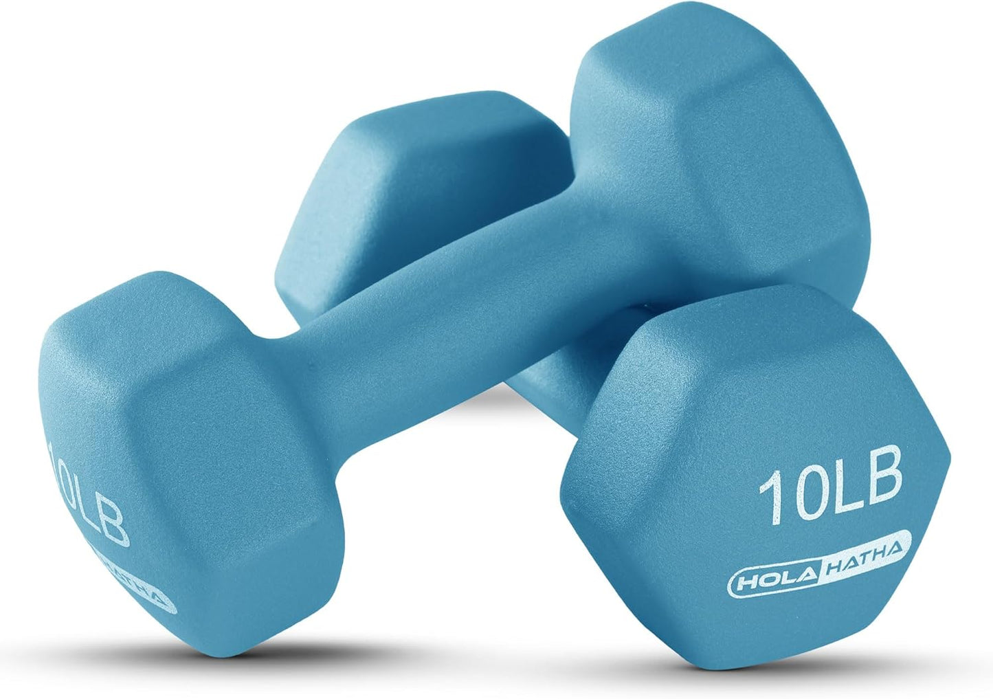 1, 2 and 3 lb Neoprene Dumbbell Strength Training Weight Set with Rack