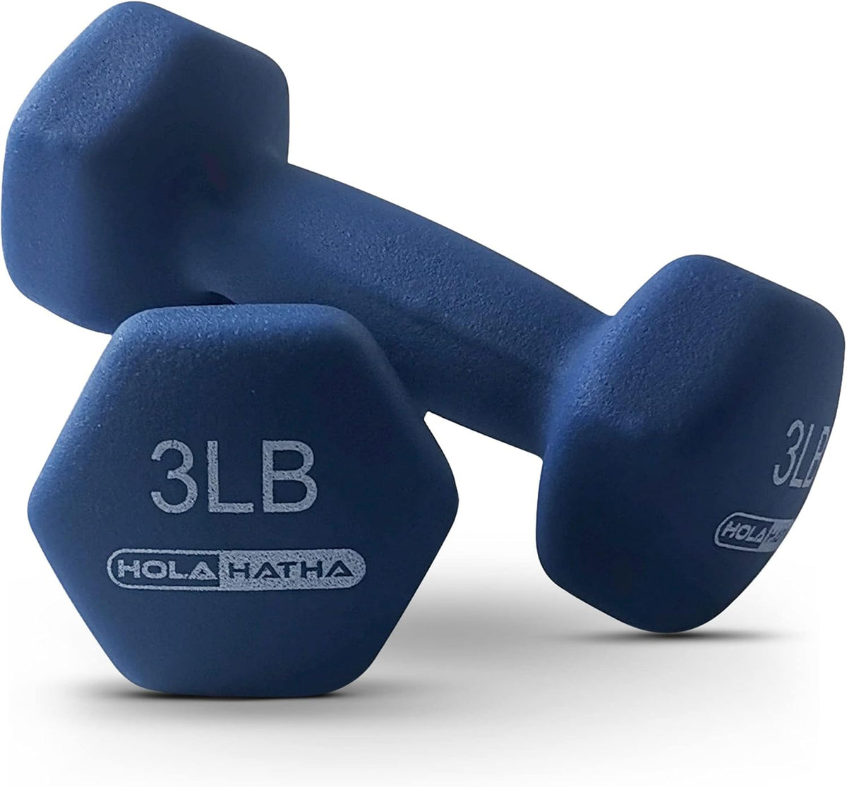 1, 2 and 3 lb Neoprene Dumbbell Strength Training Weight Set with Rack