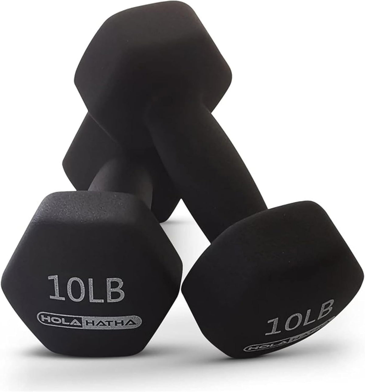 1, 2 and 3 lb Neoprene Dumbbell Strength Training Weight Set with Rack