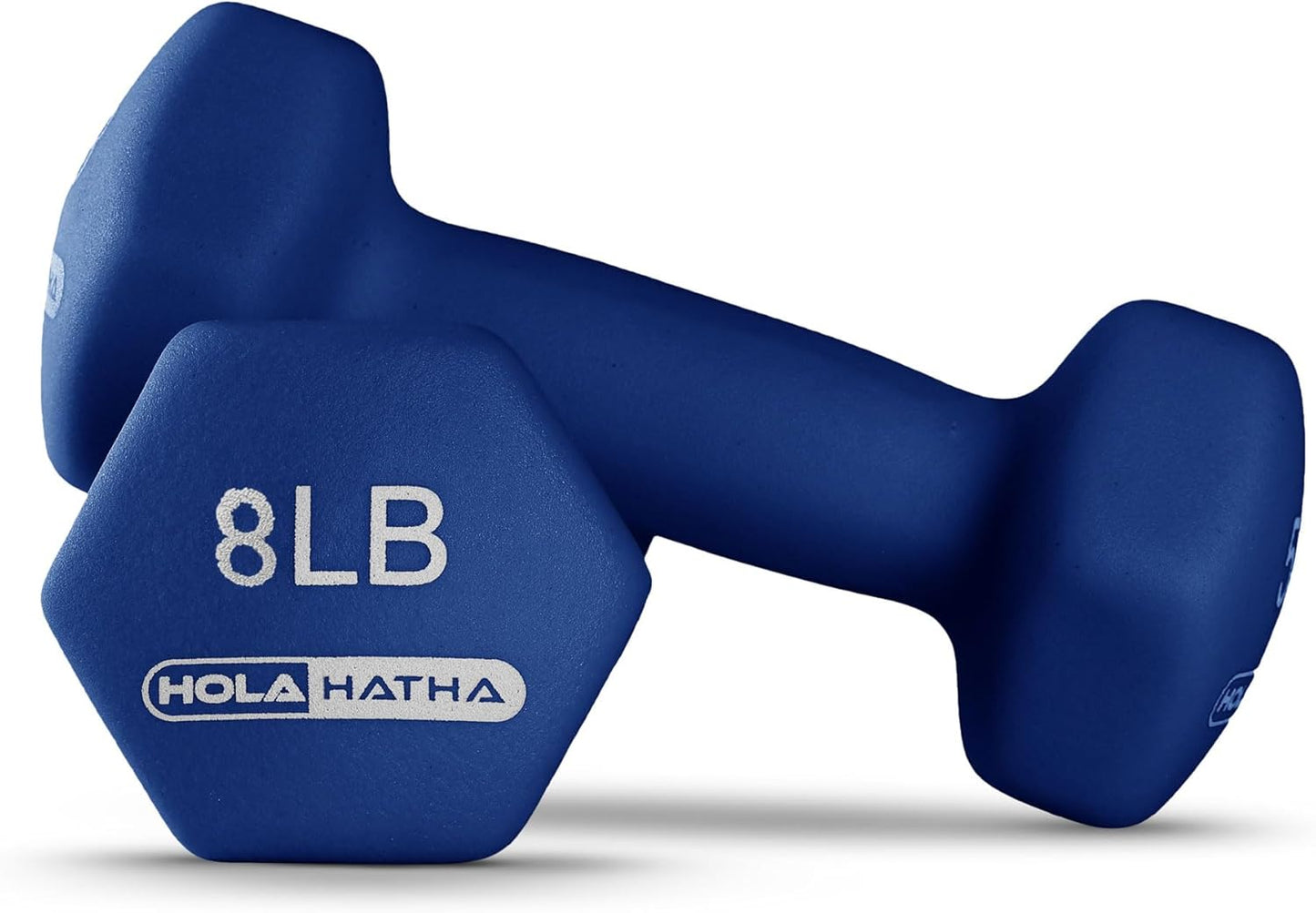 1, 2 and 3 lb Neoprene Dumbbell Strength Training Weight Set with Rack