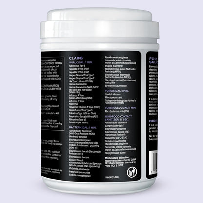 All Purpose Disinfectant Wipes – Canister of Cleaning Wipes for Salons, Spas, Wellness Centers and Yoga Studios – Hospital Grade Surface Sanitizing – 160 Count