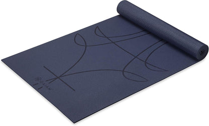 Premium Yoga Mat, 6mm Thick Print Mat | Premium 6mm thick cushioning for joint support. Non-slip print design for yoga, Pilates & floor workouts.