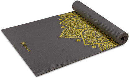Premium Yoga Mat, 6mm Thick Print Mat | Premium 6mm thick cushioning for joint support. Non-slip print design for yoga, Pilates & floor workouts.