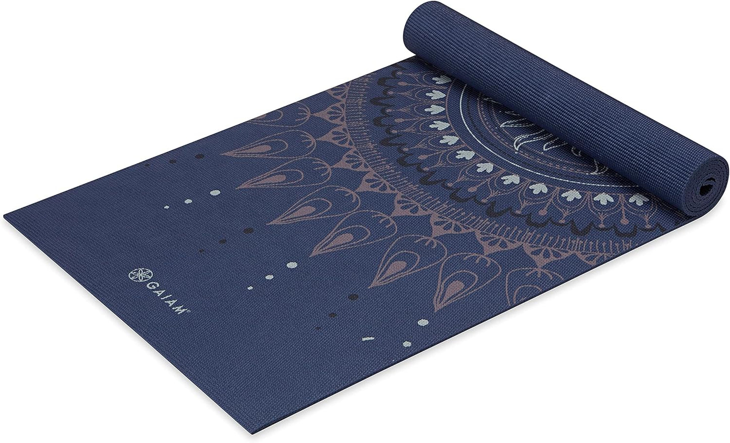 Premium Yoga Mat, 6mm Thick Print Mat | Premium 6mm thick cushioning for joint support. Non-slip print design for yoga, Pilates & floor workouts.