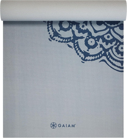 Premium Yoga Mat, 6mm Thick Print Mat | Premium 6mm thick cushioning for joint support. Non-slip print design for yoga, Pilates & floor workouts.