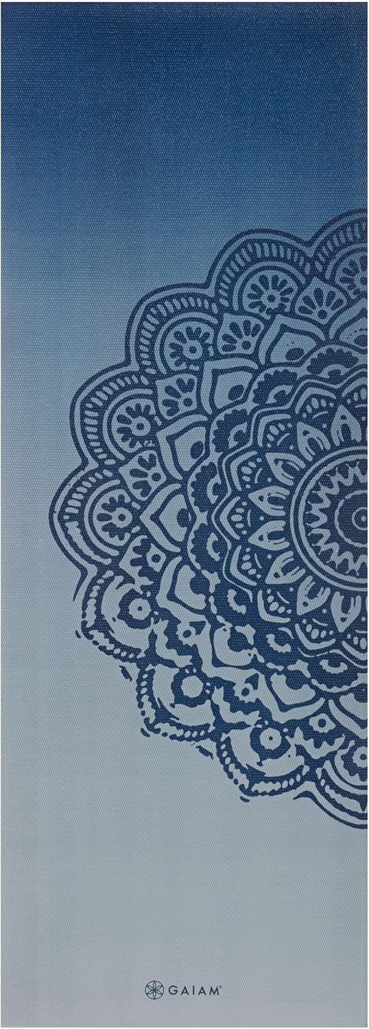 Premium Yoga Mat, 6mm Thick Print Mat | Premium 6mm thick cushioning for joint support. Non-slip print design for yoga, Pilates & floor workouts.