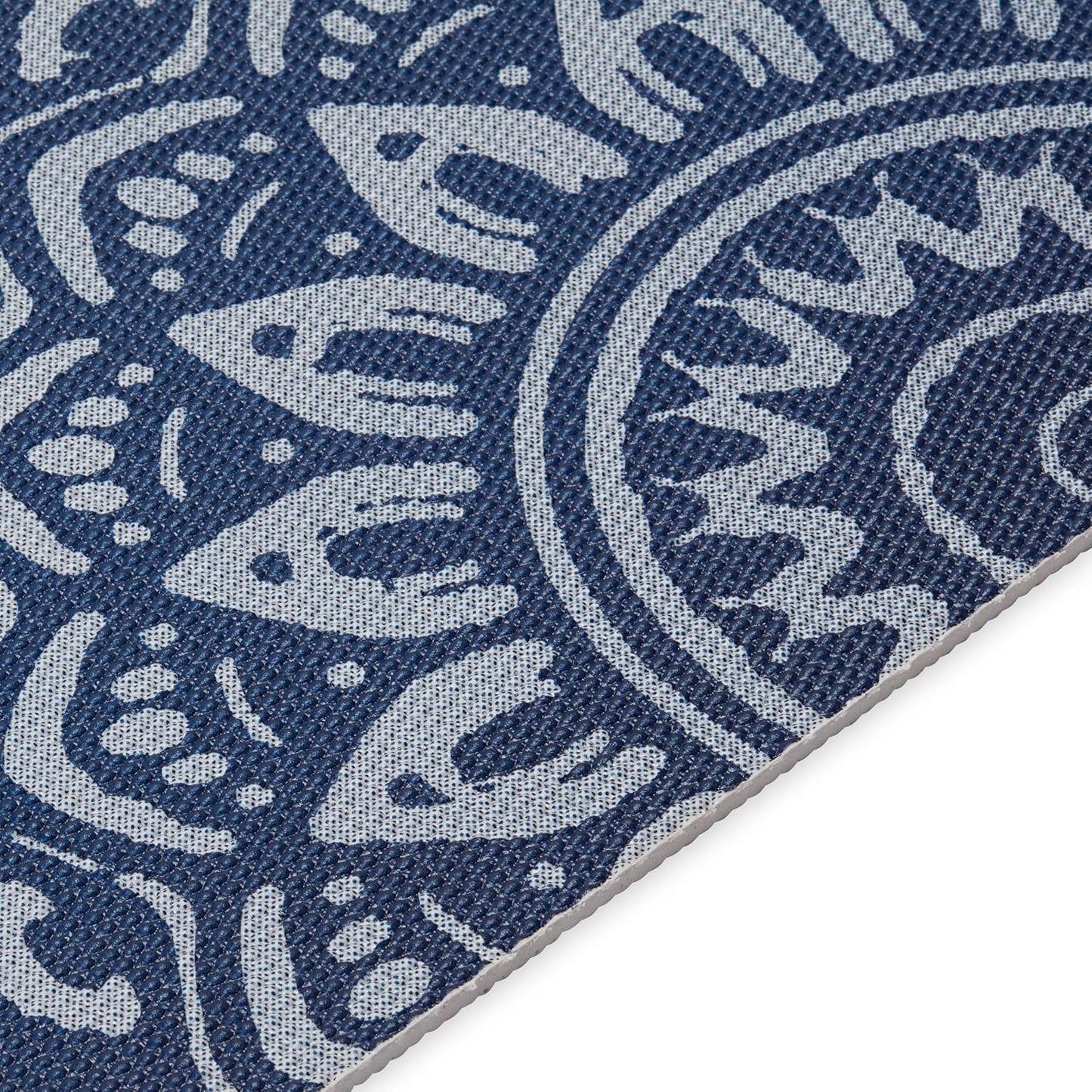 Premium Yoga Mat, 6mm Thick Print Mat | Premium 6mm thick cushioning for joint support. Non-slip print design for yoga, Pilates & floor workouts.