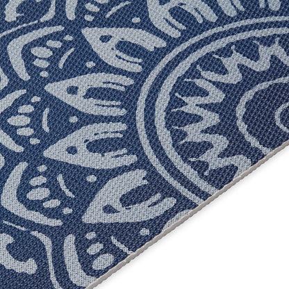 Premium Yoga Mat, 6mm Thick Print Mat | Premium 6mm thick cushioning for joint support. Non-slip print design for yoga, Pilates & floor workouts.