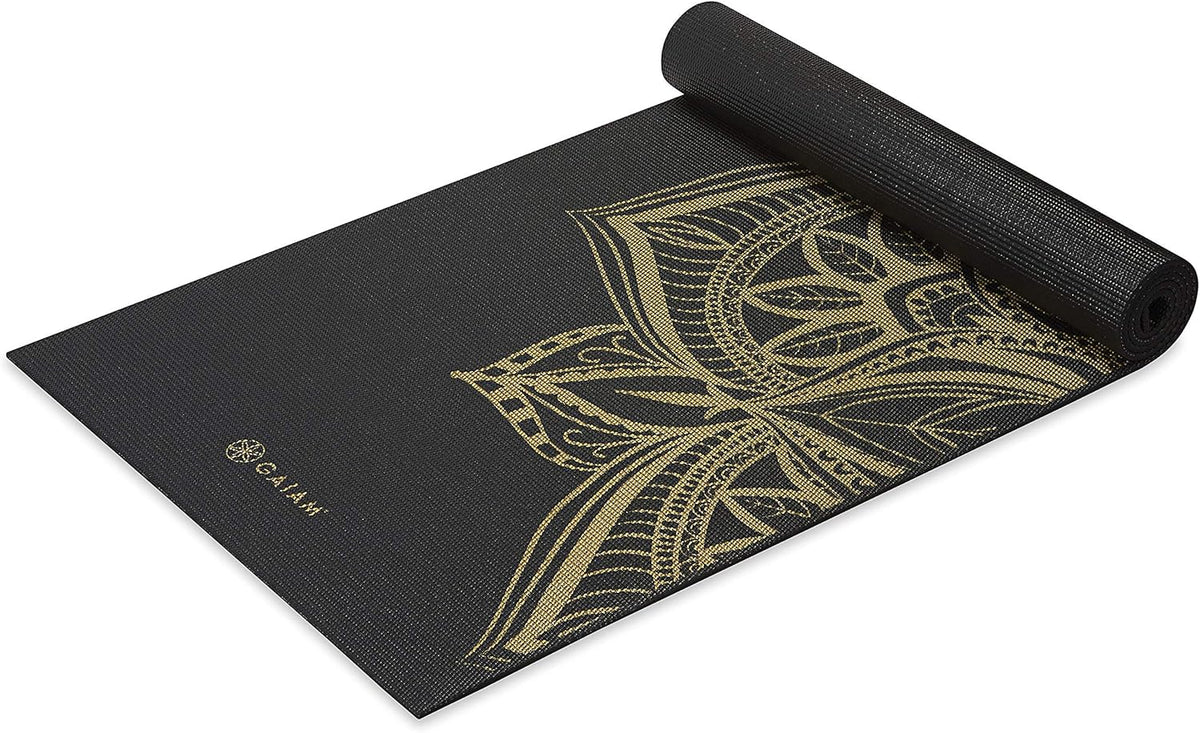 Premium Yoga Mat, 6mm Thick Print Mat | Premium 6mm thick cushioning for joint support. Non-slip print design for yoga, Pilates & floor workouts.