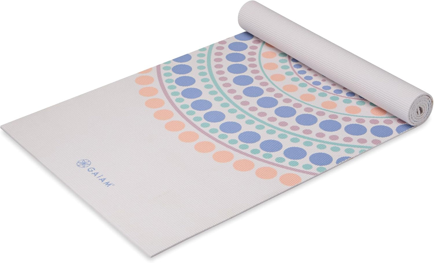 Premium Yoga Mat, 6mm Thick Print Mat | Premium 6mm thick cushioning for joint support. Non-slip print design for yoga, Pilates & floor workouts.