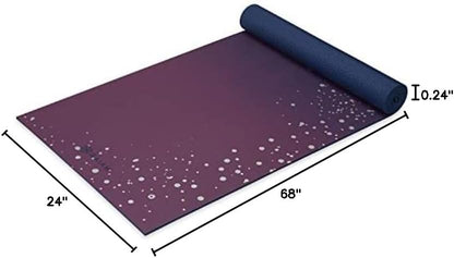 Premium Yoga Mat, 6mm Thick Print Mat | Premium 6mm thick cushioning for joint support. Non-slip print design for yoga, Pilates & floor workouts.