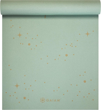 Premium Yoga Mat, 6mm Thick Print Mat | Premium 6mm thick cushioning for joint support. Non-slip print design for yoga, Pilates & floor workouts.