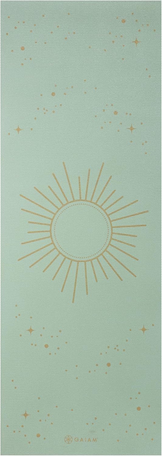 Premium Yoga Mat, 6mm Thick Print Mat | Premium 6mm thick cushioning for joint support. Non-slip print design for yoga, Pilates & floor workouts.