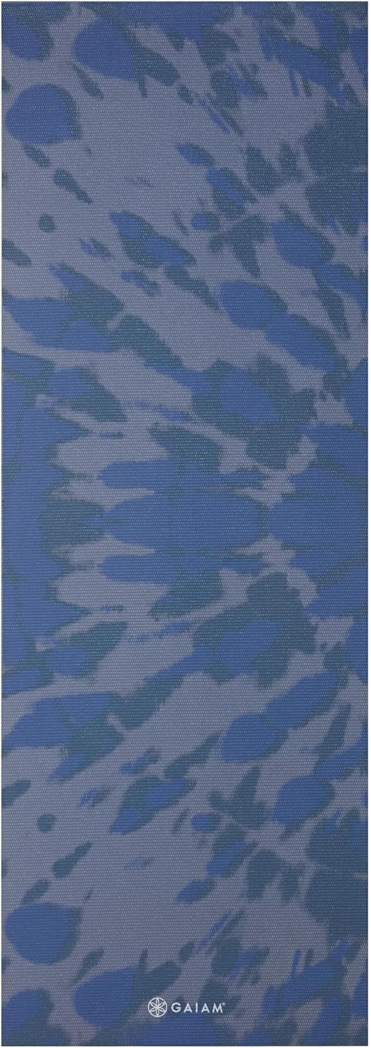 Premium Yoga Mat, 6mm Thick Print Mat | Premium 6mm thick cushioning for joint support. Non-slip print design for yoga, Pilates & floor workouts.