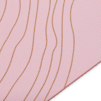 Premium Yoga Mat, 6mm Thick Print Mat | Premium 6mm thick cushioning for joint support. Non-slip print design for yoga, Pilates & floor workouts.