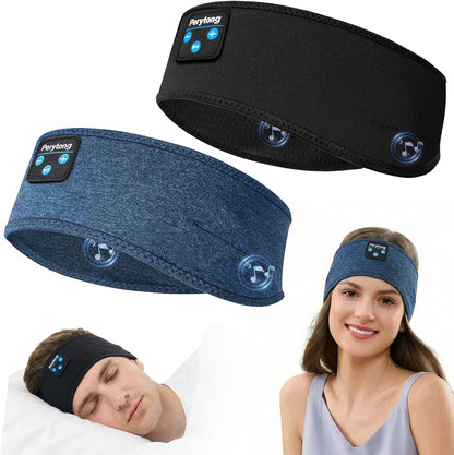 2 Pack Sleep Headphones, Sleeping Headphones | Bluetooth Headband with Ultra-Thin HD Stereo Speaker, Wireless Headphone for Sports, Insomnia, Yoga, Air Travel, Meditation