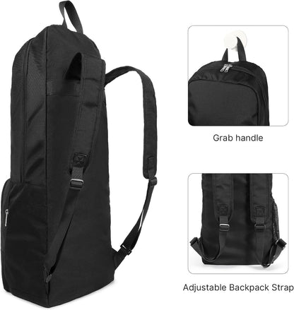 Yoga Mat Bag Carrier Zipper Closure Multi Functional Essential Pockets Exercise Yoga Mat Holder Backpack