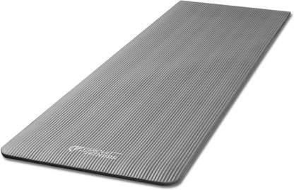 Circuit Fitness Non-Slip Multi-Purpose Exercise Yoga Mats with Carrying Strap Multi-Thickness, Multi-Color Options