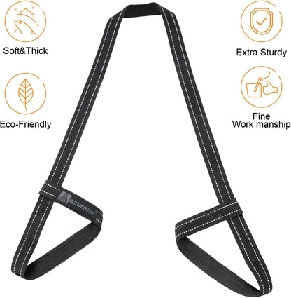 [MAT NOT Included] Yoga Mat Sling, Yoga Mat Straps for Carrying, Easy-Cinch Yoga Mat Holder Strap