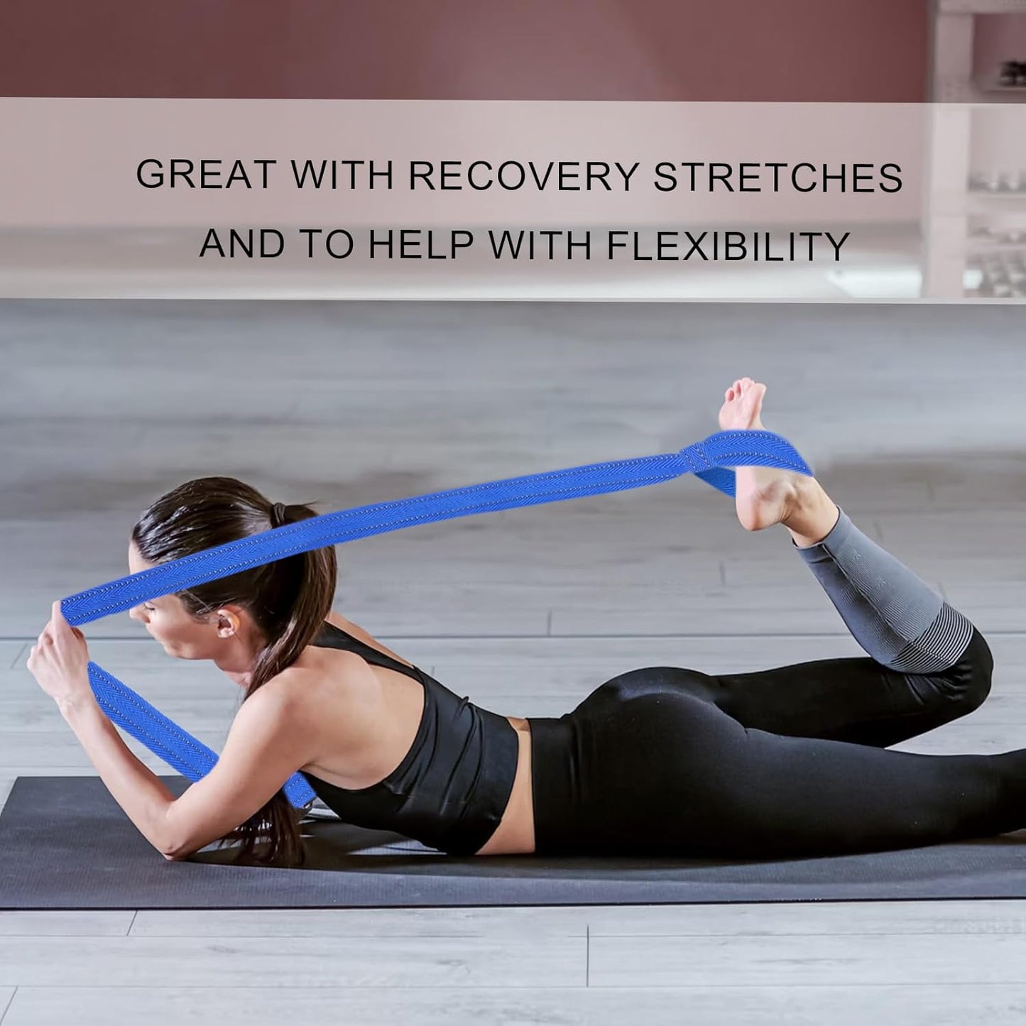 [MAT NOT Included] Yoga Mat Sling, Yoga Mat Straps for Carrying, Easy-Cinch Yoga Mat Holder Strap