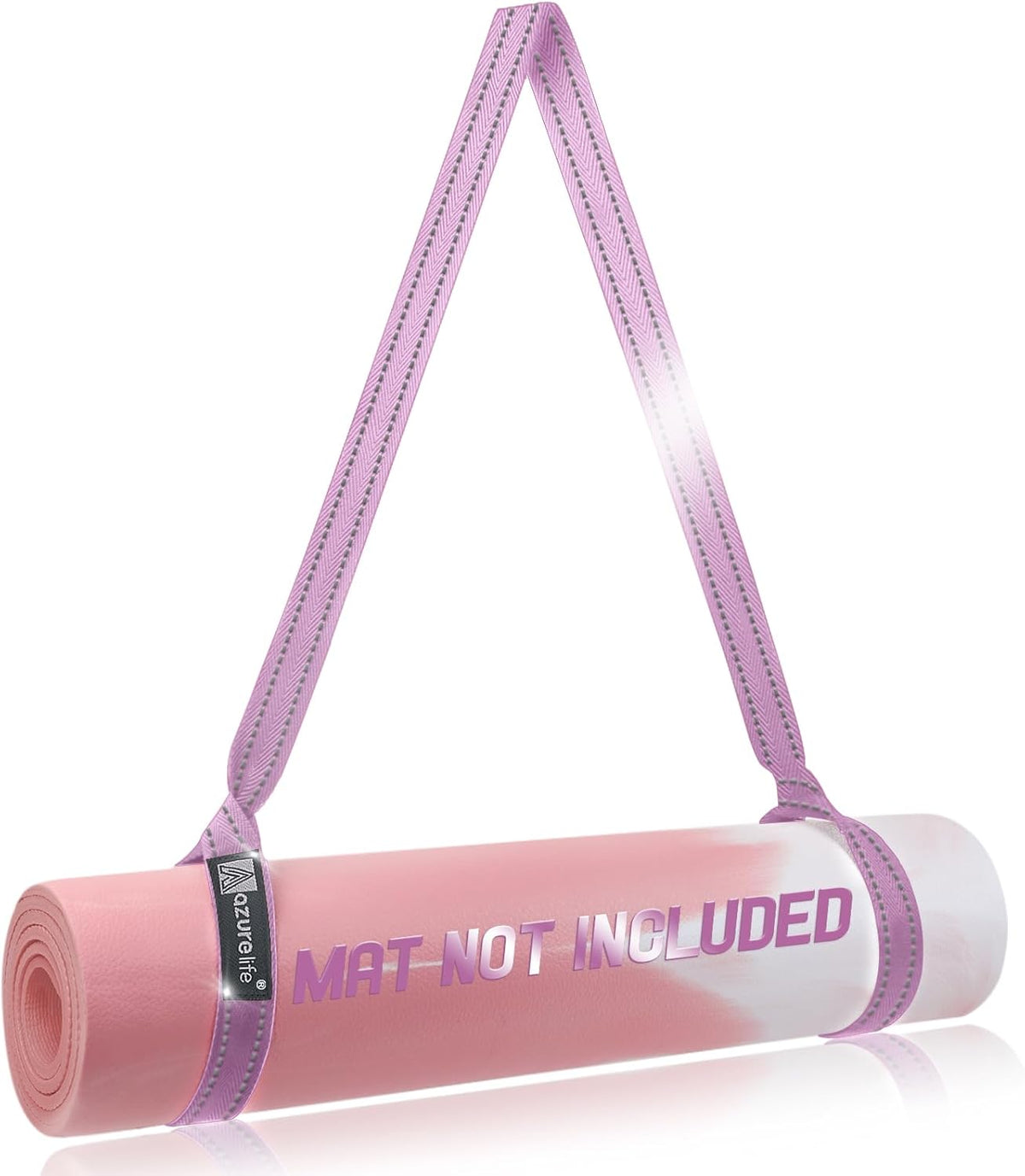 [MAT NOT Included] Yoga Mat Sling, Yoga Mat Straps for Carrying, Easy-Cinch Yoga Mat Holder Strap