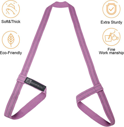 [MAT NOT Included] Yoga Mat Sling, Yoga Mat Straps for Carrying, Easy-Cinch Yoga Mat Holder Strap