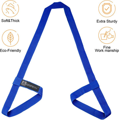 [MAT NOT Included] Yoga Mat Sling, Yoga Mat Straps for Carrying, Easy-Cinch Yoga Mat Holder Strap