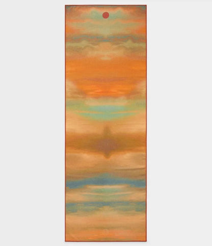 Yogitoes Hot Yoga Mat Towel - 71" | Moisture Activated Grip | Patented Silicone Nubs | Highly Absorbent, Durable & Easy Care | Made from Recycled Materials | 71 x 24 Inches | Midnight